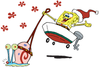 SpongeBob Sleigh Ride