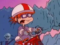 Chuckie biking