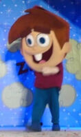 Live Timmy Turner Mascot