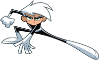 Danny Phantom landing pose