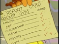 Otto's report card
