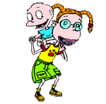 Eliza Thornberry and Tommy Pickles