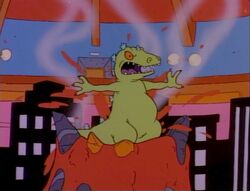 Rugrats Reptar On Ice