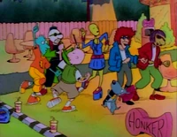 Doug, Skeeter, and Porkchop get to actually meet The Beets.