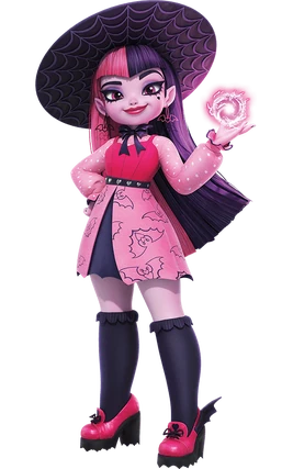 Draculaura pose
