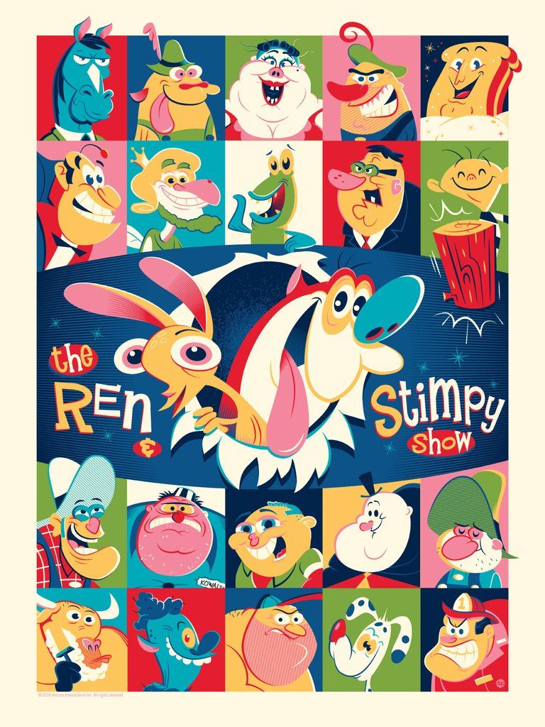 ren and stimpy characters