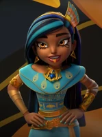 Mirror Cleo.jpg (674 KB) Mirror CleoAlternate version of Cleo de Nile Appears in the Monster High episode "Mummy in the Mirror"