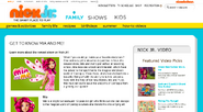 The first Nick Jr. page (link)
