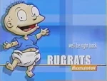 Rugrats bumper-Zooming characters (WBRB)
