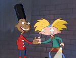 Arnold and Gerald's secret handshake