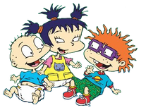 Tommy Pickles Chuckie Finster and Kimi Finster-Easter