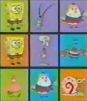 SpongeBob game board