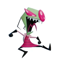 Zim's render from Nickelodeon: All Star Brawl 2.