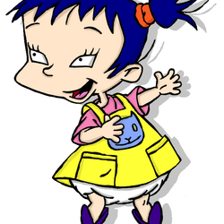 Cartoon characters with purple hot sale hair