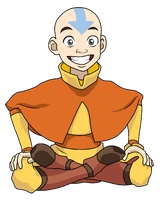 Aang sitting