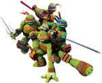 2012 Ninja Turtles PNG Render