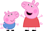 Peppa george characters