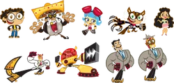 El Tigre characters