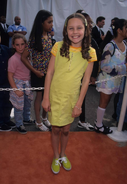 Amanda Bynes on the Orange Carpet for the Kids Choice Awards at the Grand Olympic Auditorium in Los Angeles on April 19, 1997