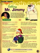 Arquette interviewed in Nickelodeon Magazine, March 2001, about the show Pelswick.