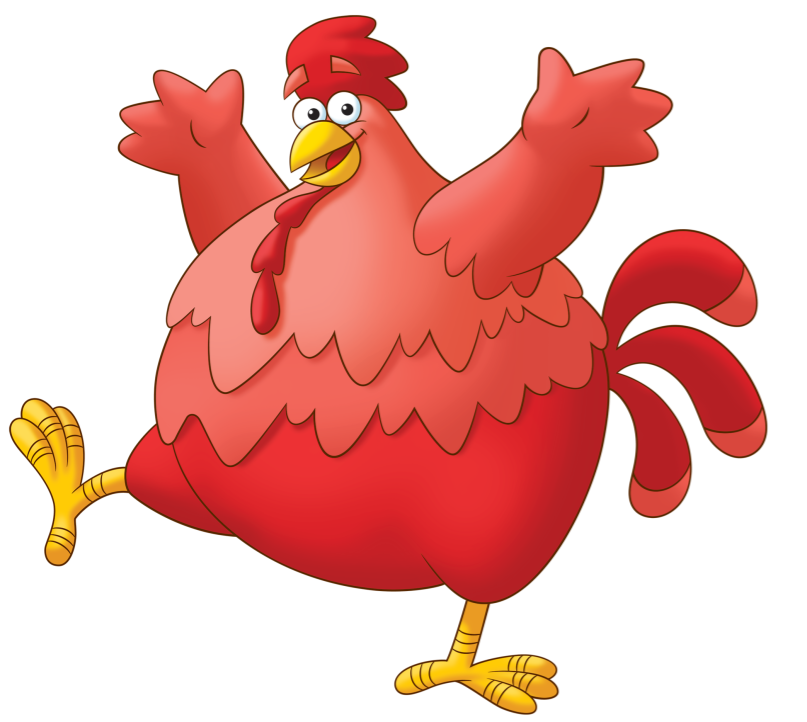 big chicken cartoon