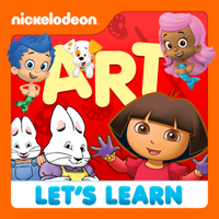Nickelodeon - Let's Learn Art 2012 iTunes Cover.png
