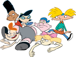 Hey Arnold Group with no background
