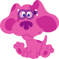 Magenta1.png (92 KB) MagentaResembles Blue Appears regulary in Blue's Clues and Blue's Clues & You!