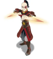 Zuko with his daggers.