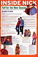 Drake Bell and Josh Peck interviewed in Nickelodeon Magazine, September 2005.