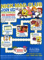 Nick Mag club advertisement Nickelodeon Magazine November 2005