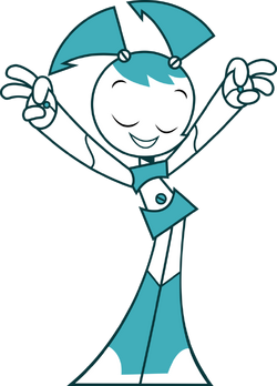 Jenny Xj9 Png Vector - My Life As A Teenage Robot Png, Transparent