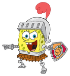 SpongeBob is a Knight 