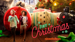 Tiny-Christmas-Poster-Emma-And-Barkley-Cousins-Lizzy-Greene-And-Riele-Downs-Nickelodeon-Original-Holiday-Movie-Nick-Film-Logo