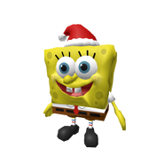 Santa SpongeBob UGC item