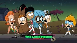 Lincoln and friends on Halloween