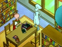 Quailman and Silver Skeeter argue over what to do.