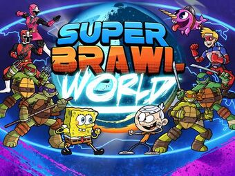 Nick games super brawl world 2 snes