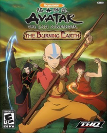 Avatar - The Last Airbender - The Burning Earth Coverart