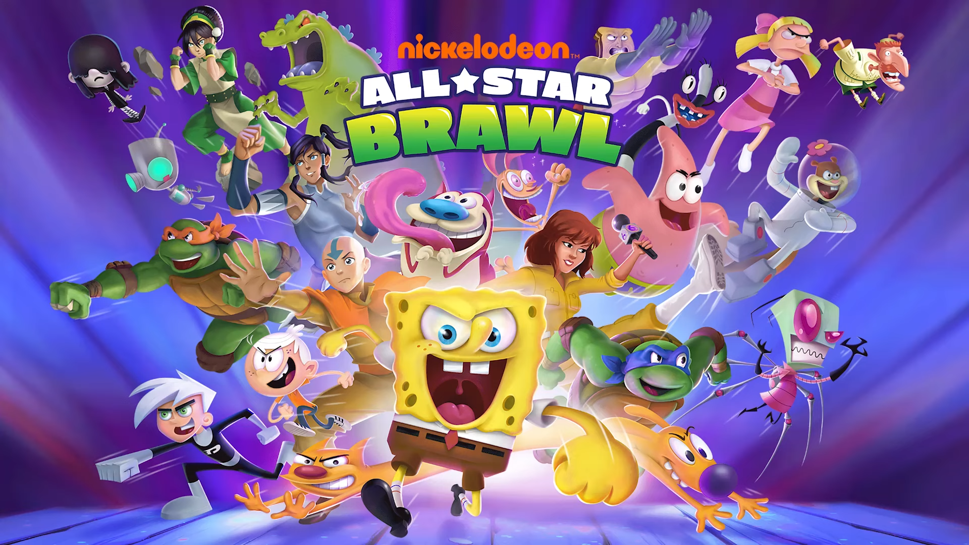 characters nickelodeon all star brawl