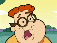 Carl in The Fairly OddParents art style.