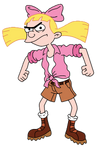 Helga with long neck showed