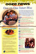 Irene Ng and Noah Klar interviewed in Nickelodeon Magazine in December 1998.
