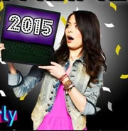Carly Shay surprised for 2015