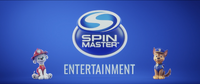 Spinmaster logo ft Marshall and chase (paw patrol the movie)