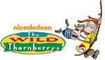 Wild Thornberrys logo with Eliza and Darwin