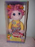 Talking Allegra plush