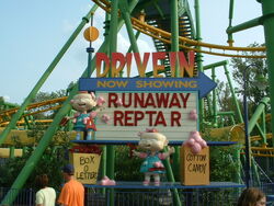 Runaway Reptar roller coaster Nickelodeon Fandom