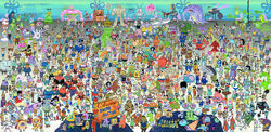 SpongeBob-characters-group-poster