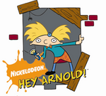 Hey Arnold logo with image